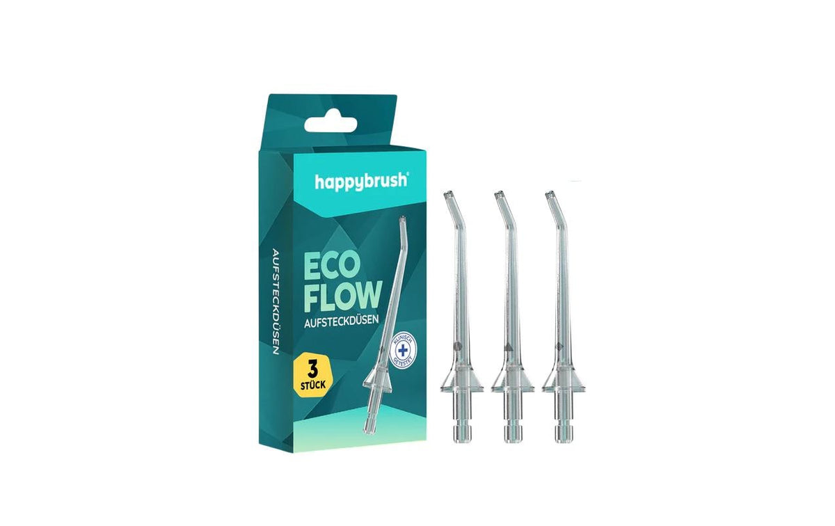 happybrush Ersatz-Aufsteckdüsen ECO FLOW
