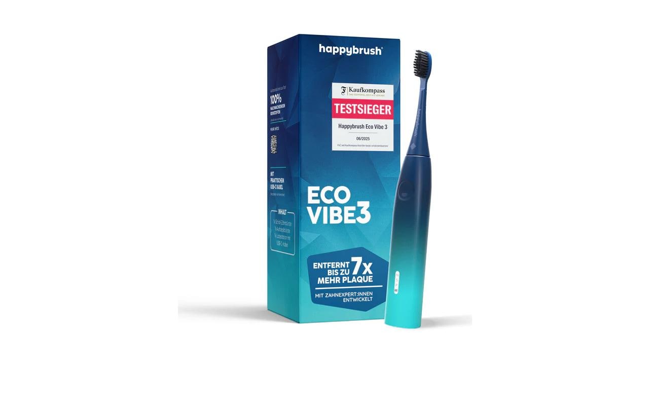 happybrush Schallzahnbürste ECO Vibe 3