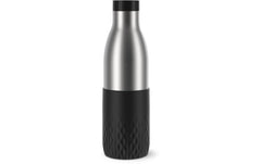 Emsa | Bluedrop Trinkflasche 0.7 L Black | sleeve Black