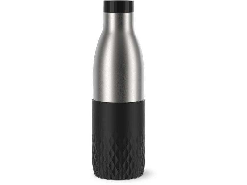 Emsa | Bluedrop Trinkflasche 0.7 L Black | sleeve Black