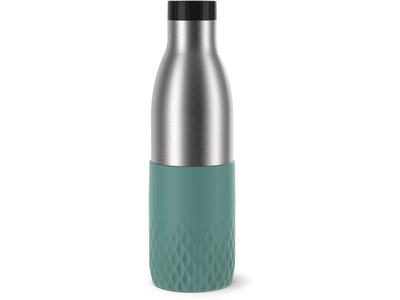 Emsa | Bluedrop Trinkflasche 0.7 L Petrol | sleeve Petrol