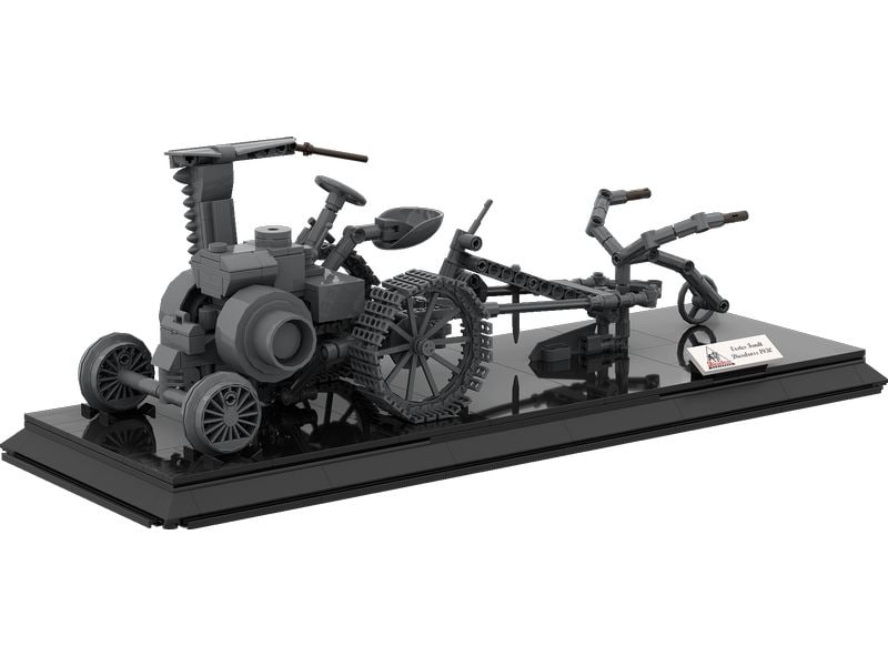 Brixies Plus | Plus Fendt Dieselross 1930 Limited Edition | grau