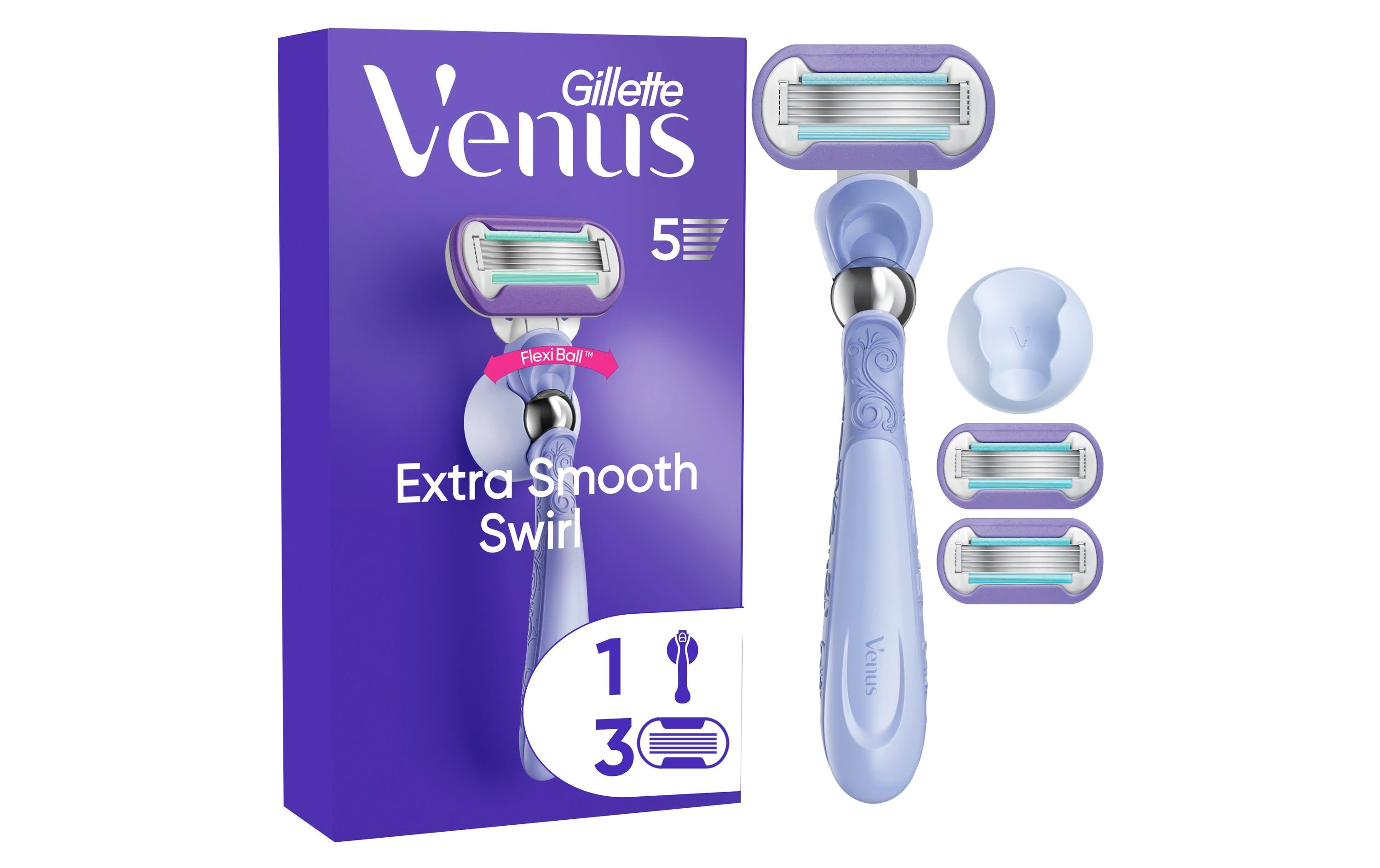 Gillette Venus Deluxe Smooth Swirl 3er