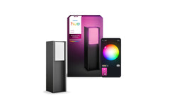Philips Hue | Turaco Sockelleuchte | White & Col. Ambiance, anthrazit