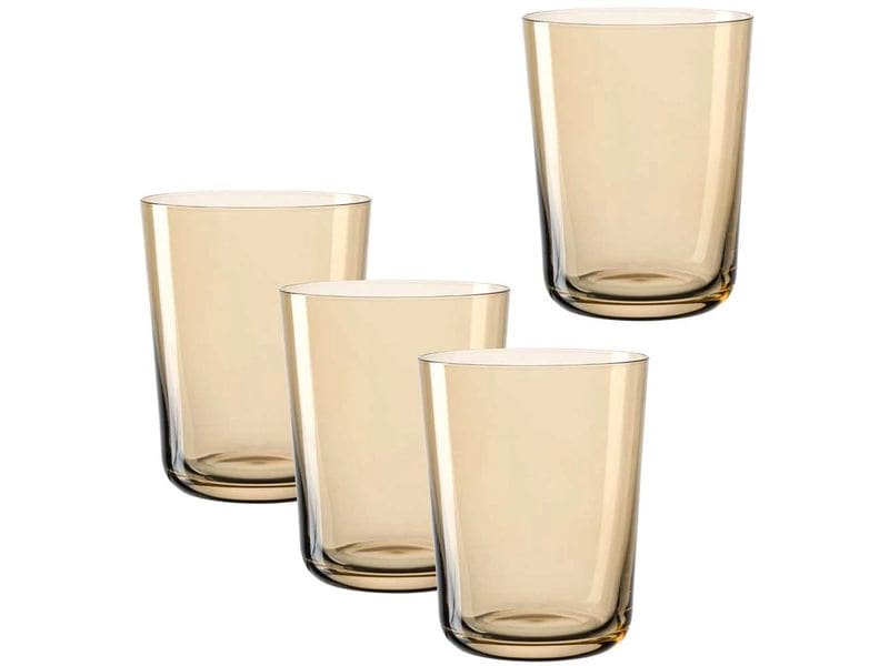 LEONARDO | Trinkglas Leggero tosca | 4 Stk. 330ml
