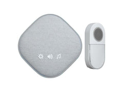 STEFFEN | Funk-Gong Set Steffen | 36 Melodien, 4 Stufen LED