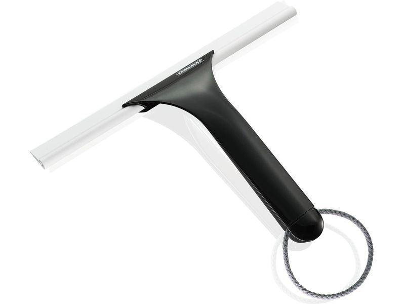 Leifheit | Duschkabinenabzieher Black Edition | Cabino, 24cm