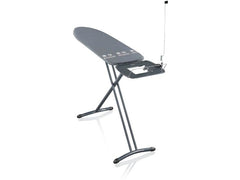 Leifheit | Bügeltisch Airboard Black Edition | Express, Gr. M, Höhenverstellbar 76-100cm