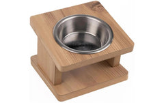 Paws & Whiskers | Futterbar inkl. Näpfe | 14 cm, 1 L