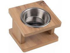 Paws & Whiskers | Futterbar inkl. Näpfe | 14 cm, 1 L