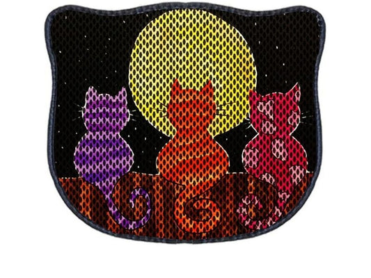 Paws & Whiskers | Vorleger Matte Katze | 40 x 50 cm