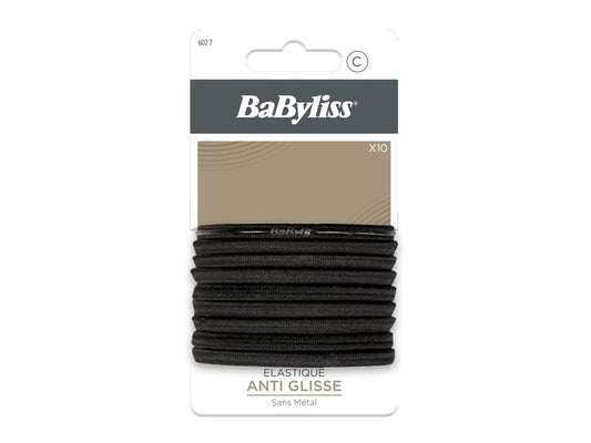 Babyliss | Haargummi Rutschfest 6mm Schwarz | 1Stk