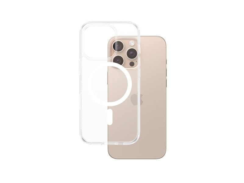 Panzerglass | HardCase, Transparent/White MS | iPhone 16 Pro Max