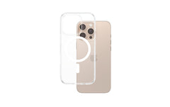 Panzerglass | HardCase, Transparent/White MS | iPhone 16 Pro Max