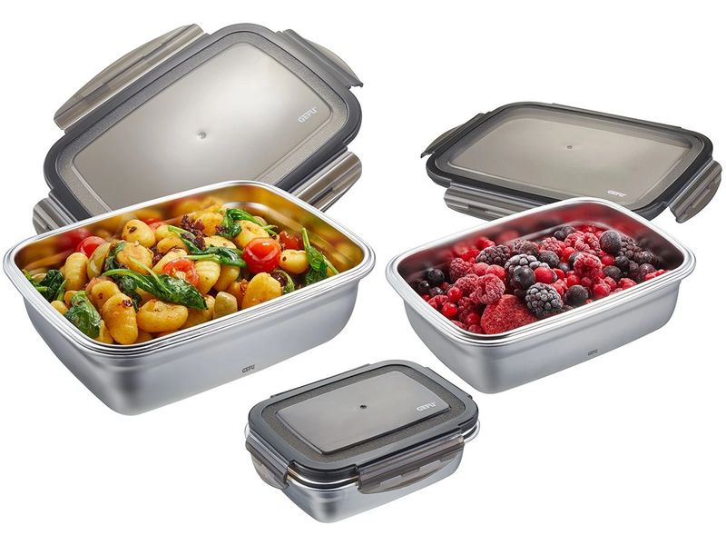 GEFU | Frischhaltedosen-Set PREPPO | 3-teilig