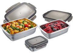 GEFU | Frischhaltedosen-Set PREPPO | 3-teilig