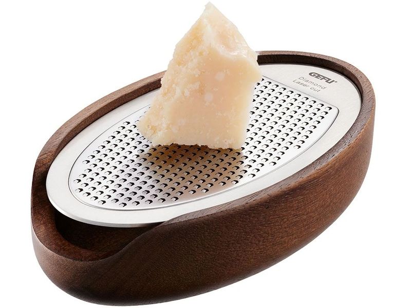 GEFU | Parmesanreibe PARMEZO | Fein- und Flockenhobel