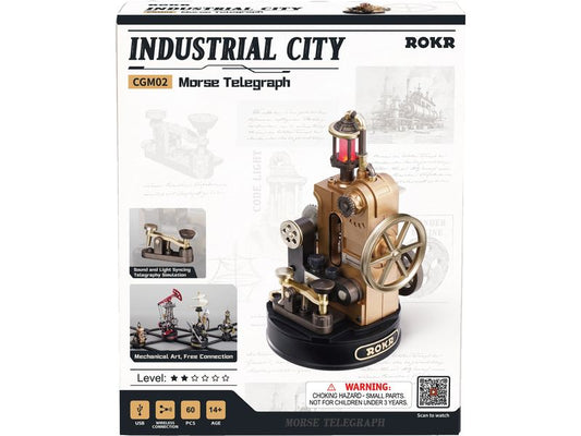 ROKR | MorseTelegraph | Robotime Bausatz