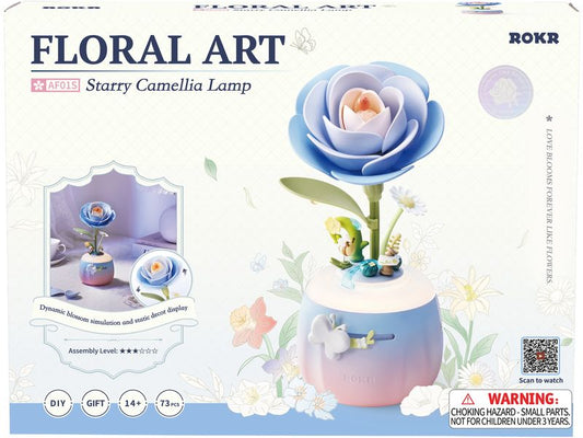 ROKR | StarryCamelliaLamp | Robotime Bausatz