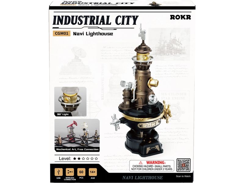 ROKR | Rolife NaviLighthouse | Robotime Bausatz
