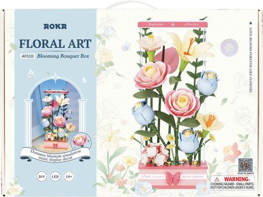 ROKR | Blooming Bouquet Box | Robotime Bausatz