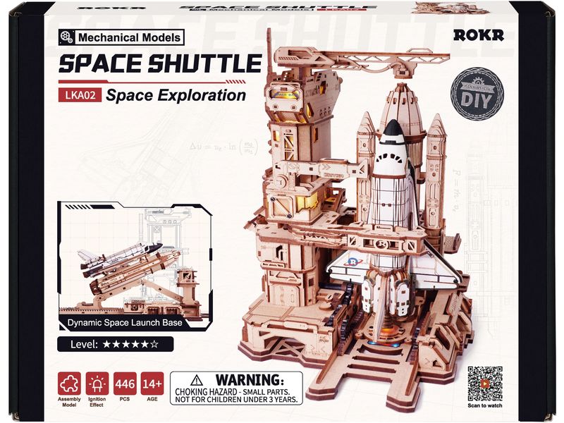 ROKR | Space Shuttle | Robotime Bausatz