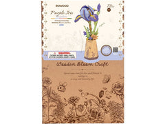 Rowood | Purple Iris | Robotime Bausatz