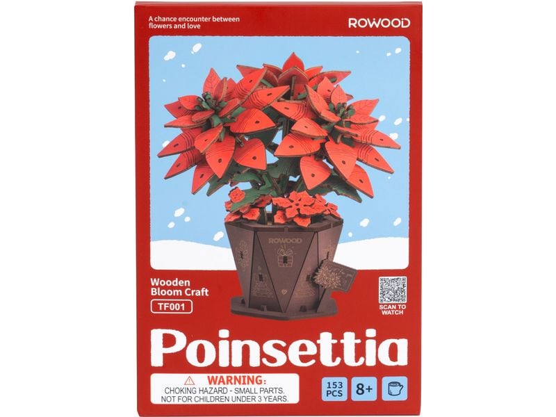Rowood | Poinsettia | Robotime Bausatz