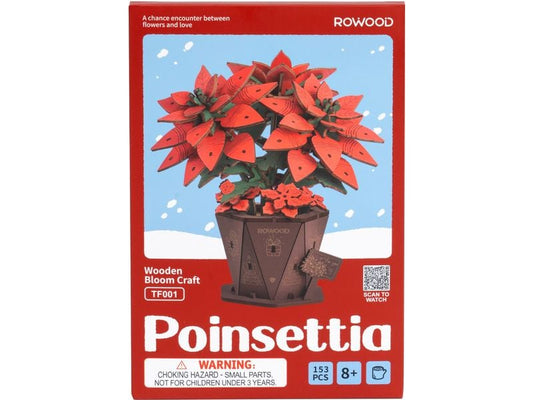 Rowood | Poinsettia | Robotime Bausatz
