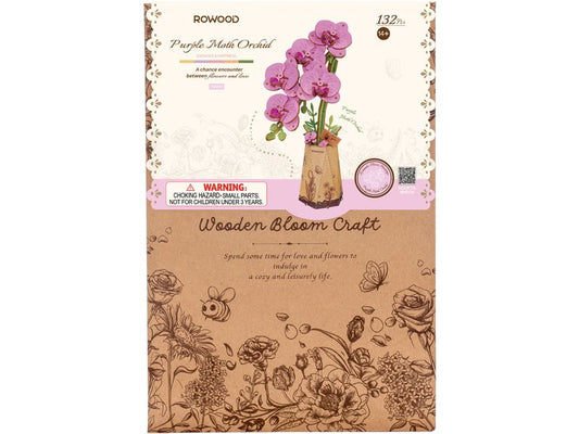 Rowood | Purple Moth Orchid | Robotime Bausatz
