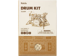 Rolife | Drum kit | Robotime Bausatz