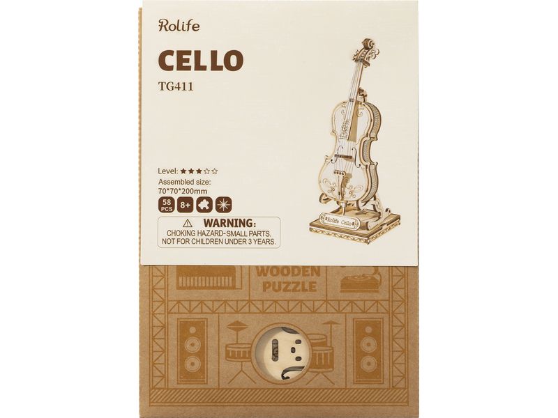 Rolife | Cello | Robotime Bausatz