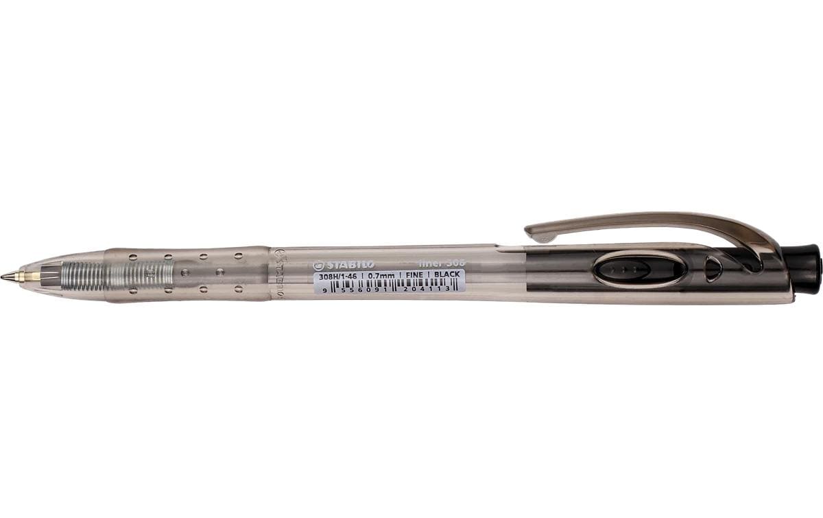 STABILO Liner 308 Kugelschreiber schwarz
