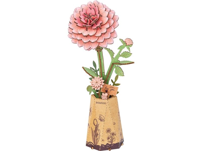 Rowood | Pink Dahlia | Robotime Bausatz