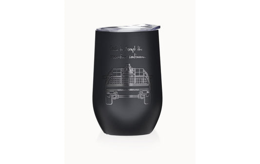 BioLoco | Thermobecher Office-Extra Fly | 420ml, Edelstahl, Deckel