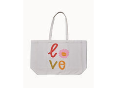 Chic Mic | ChicMic Organic Tasche-Always Choos Love | 100% Organic Cotton,48x38x14cm,Innentasche