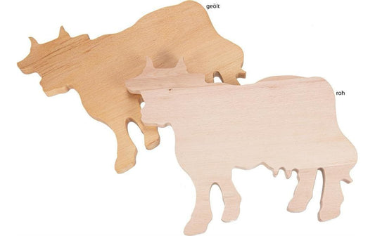 creanorm | CN Schneidebrett Kuh | Buche, 35.5x27.5x2 cm