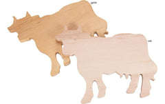 creanorm | CN Schneidebrett Kuh | Buche, 35.5x27.5x2 cm