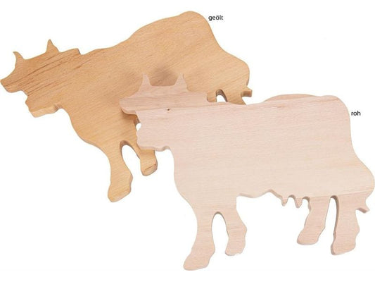 creanorm | CN Schneidebrett Kuh | Buche, 35.5x27.5x2 cm