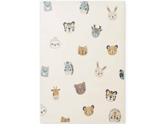 Hanse Home | Kinderteppich Tiny Zoo | 100% Polypropylene, 120 x 170 cm, Bunt