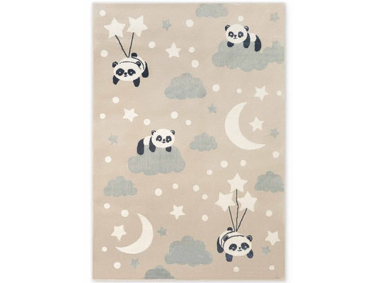 Hanse Home | Kinderteppich Dreamy Panda | 100% Polypropylene, 120 x 170 cm, Bunt