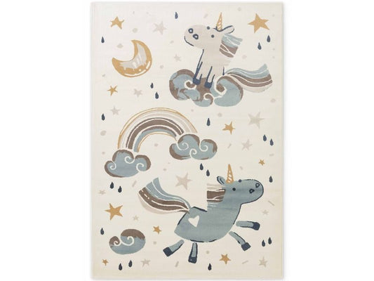 Hanse Home | Kinderteppich Einhorn | 100% Polypropylene, 120 x 170 cm, Bunt