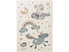 Hanse Home | Kinderteppich Einhorn | 100% Polypropylene, 120 x 170 cm, Bunt