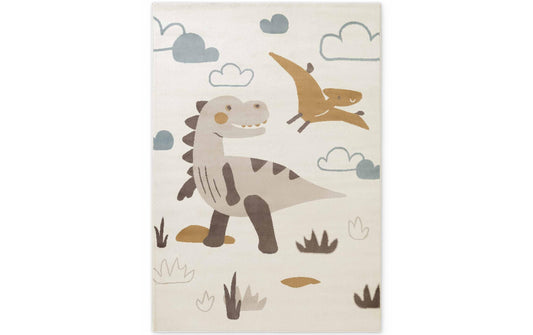 Hanse Home | Kinderteppich Dino | 100% Polypropylene, 160 x 235 cm, Cream