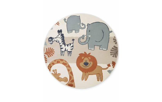 Hanse Home | Kinderteppich Savanna | 100% Polypropylene, 160 cm, Bunt
