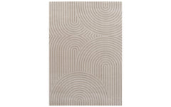 Elle Decoration | Teppich Panglao | 40% PES, 60% PP, 80 x 150 cm, Creme