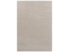 Elle Decoration | Teppich Panglao | 40% PES, 60% PP, 80 x 150 cm, Creme