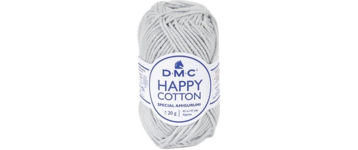DMC Natura HAPPY COTTON, Silbergrau