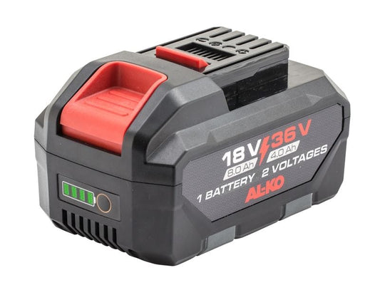 AL-KO | AKKU 18 V / 36 V B160.6 Li - 8 Ah / 4 Ah
