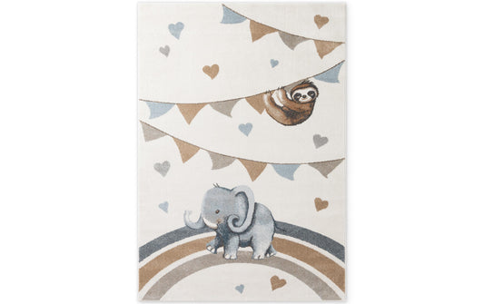 Villeroy & Boch | Kind.Elephant Rainbow Party | 100% Polypropylen, 120 x 170 cm